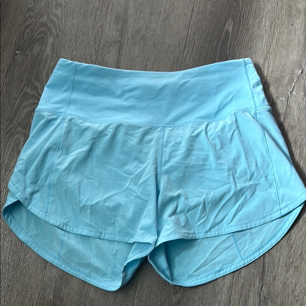 Lulu Lemon Women’s Light Blue Shorts